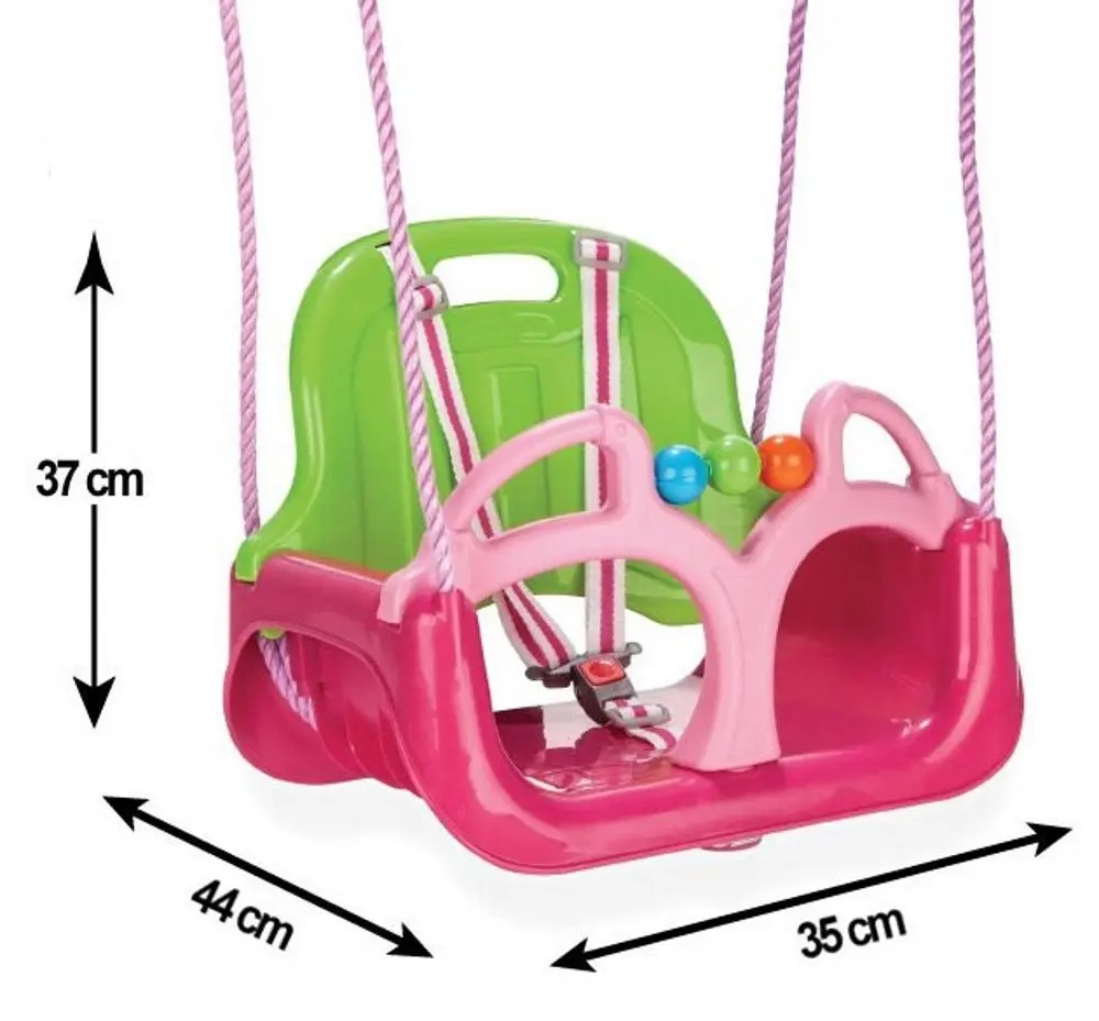 Качели 3в1 Woopie 28590 (Green/Pink) - 2