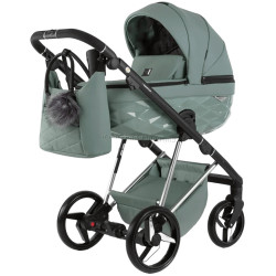 Carucior modular 2in1 Adamex Quantum SuperStar Deluxe Q-Star150 (Green)