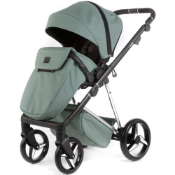 Коляска модульная 2в1 Adamex Quantum SuperStar Deluxe Q-Star150 (Green) Thumb