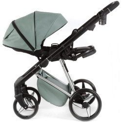 Коляска модульная 2в1 Adamex Quantum SuperStar Deluxe Q-Star150 (Green) Thumb