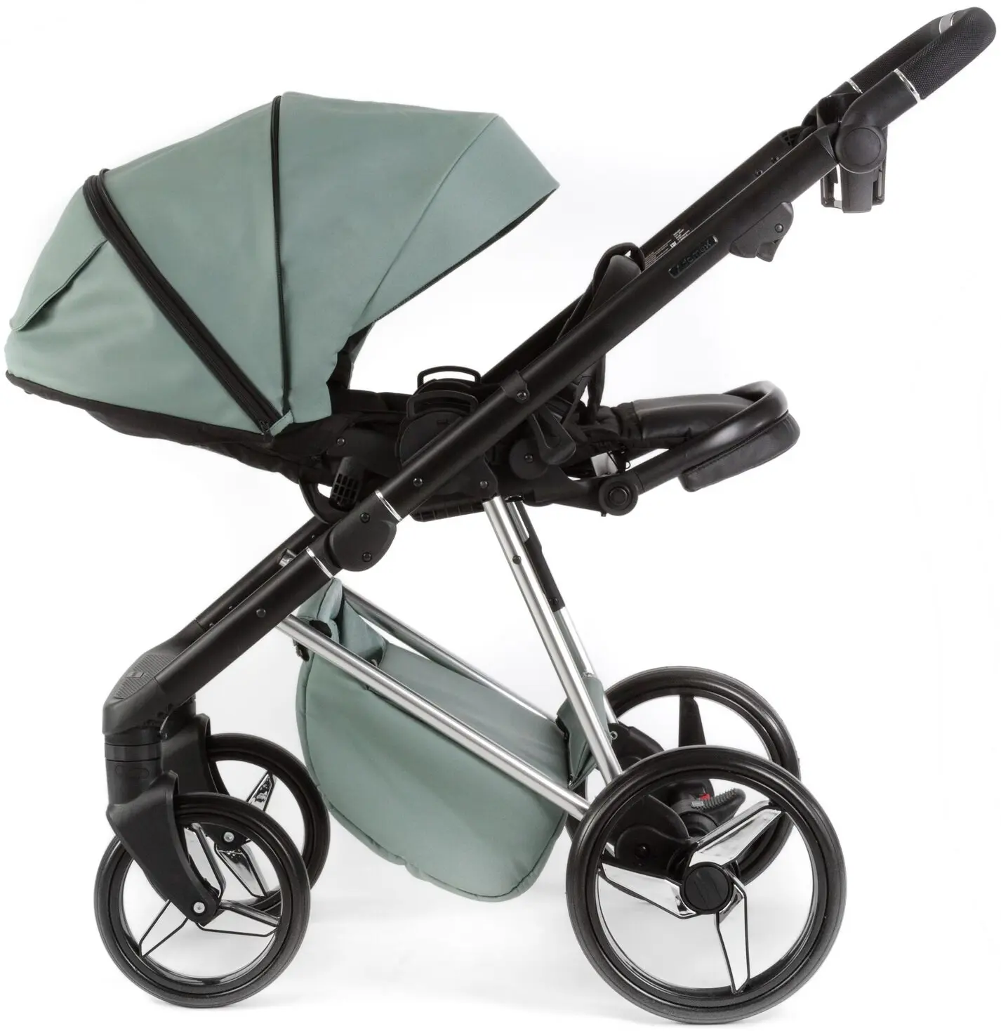 Коляска модульная 2в1 Adamex Quantum SuperStar Deluxe Q-Star150 (Green) - 6