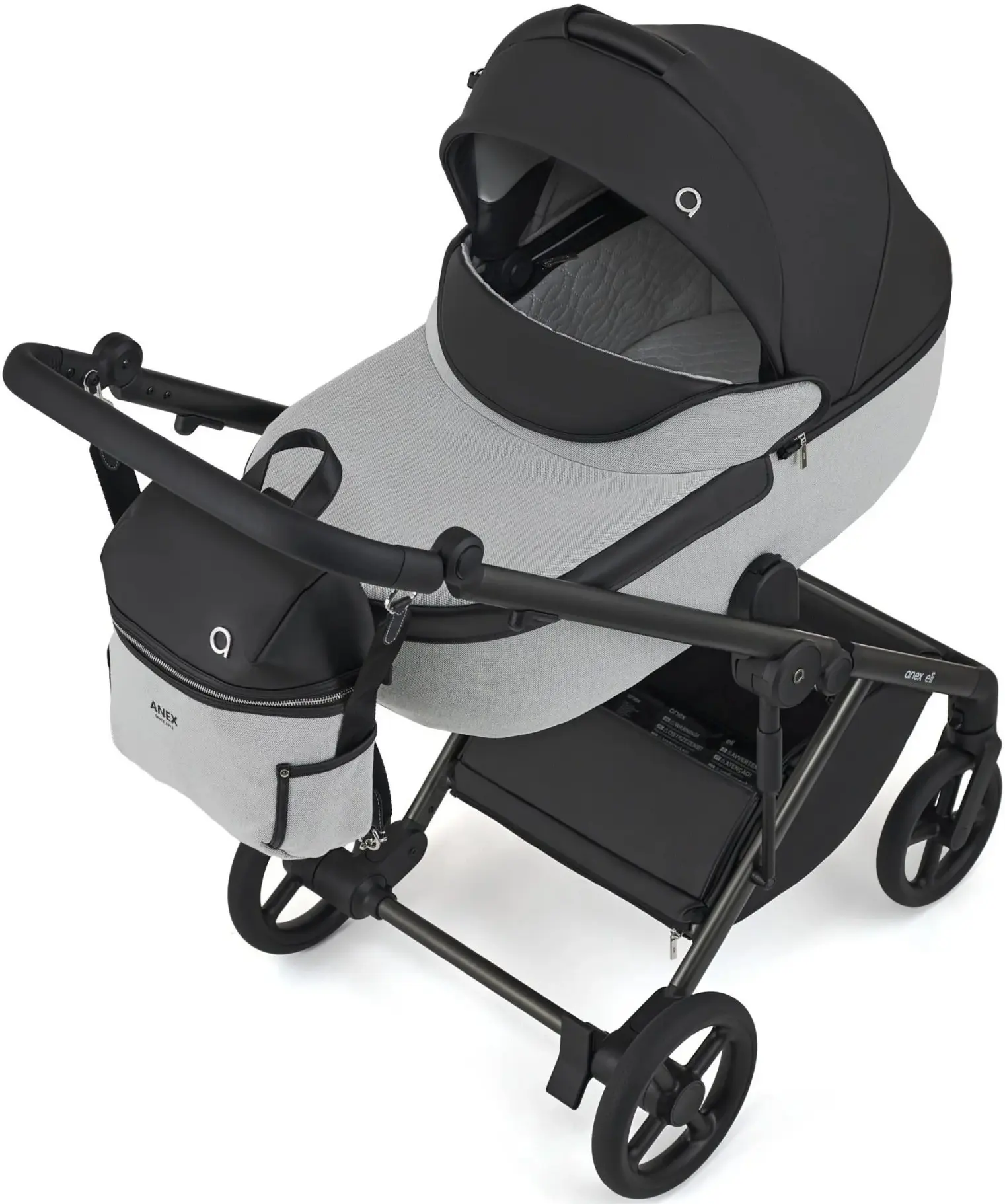 Carucior modular 2in1 Anex Eli (Anodizing/Gray) - 3