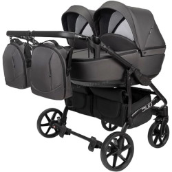 Carucior pentru gemeni Angelina Tvigo-Duo DT-26 (Gray)