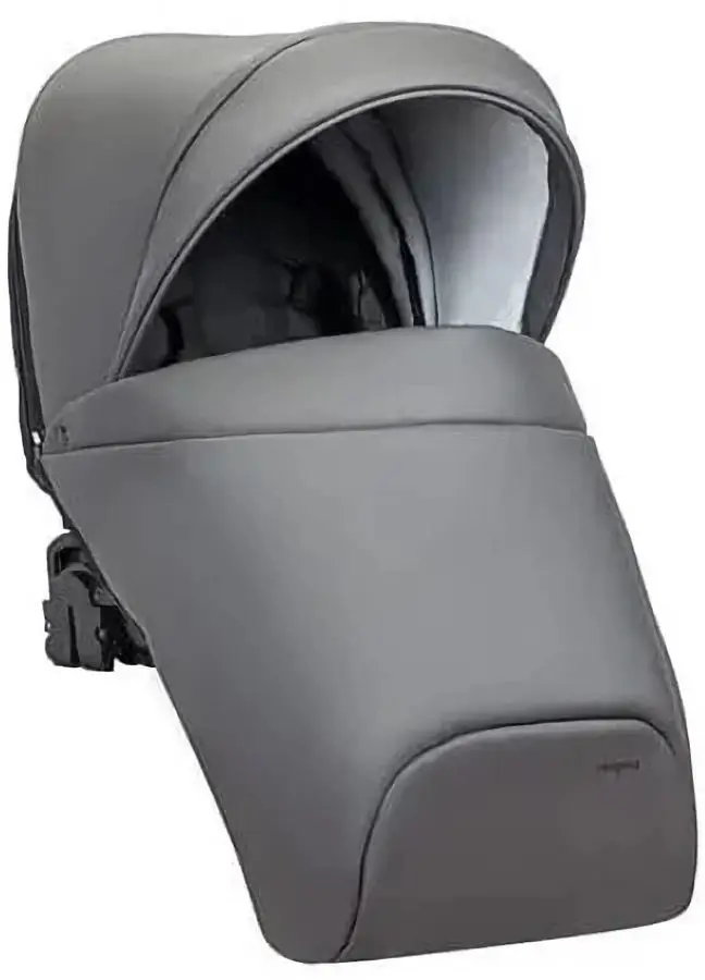 Carucior modular 2in1 Angelina Enigma Ecco-11 (Leather Grey) - 2