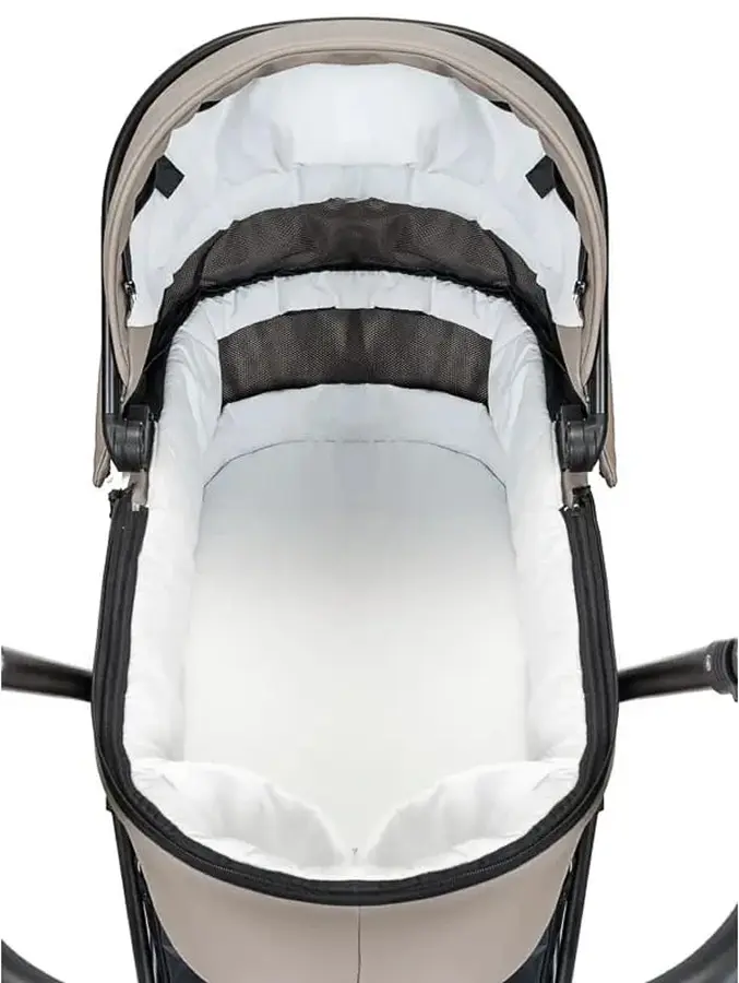 Carucior modular 2in1 Angelina Enigma Ecco-14 (Leather Beige) - 4