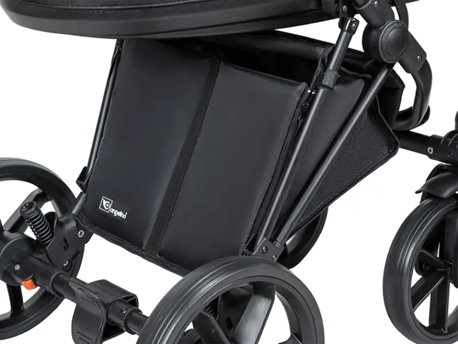 Carucior modular 2in1 Angelina Enigma Eco E-13 (Light Grey) - 4