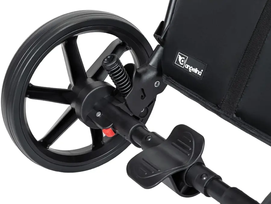 Carucior modular 2in1 Angelina Enigma Eco E-13 (Light Grey) - 5