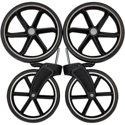 Коляска модульная 2в1 Angelina Enigma Premium Eco EP ECO-26 (Graphite) Thumb