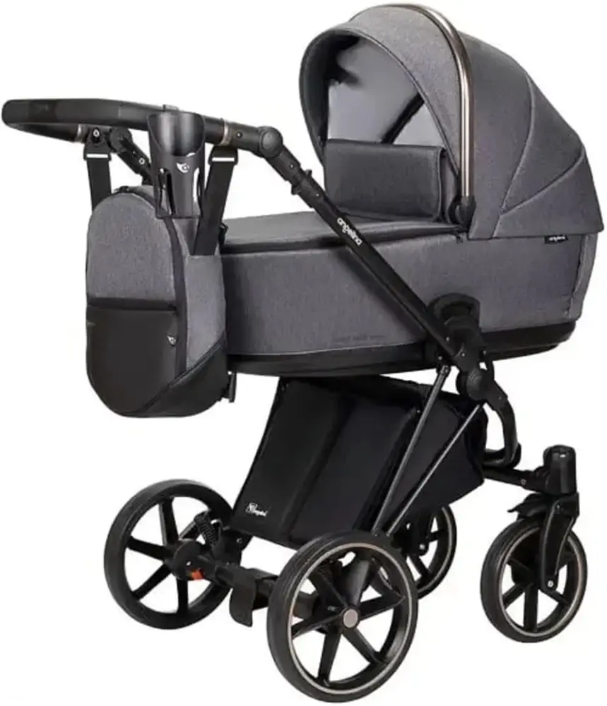Коляска модульная 2в1 Angelina Enigma Premium EP-20 (Grey)