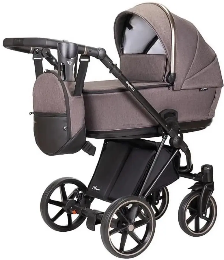 Коляска модульная 2в1 Angelina Enigma Premium EP-24 (Brown)