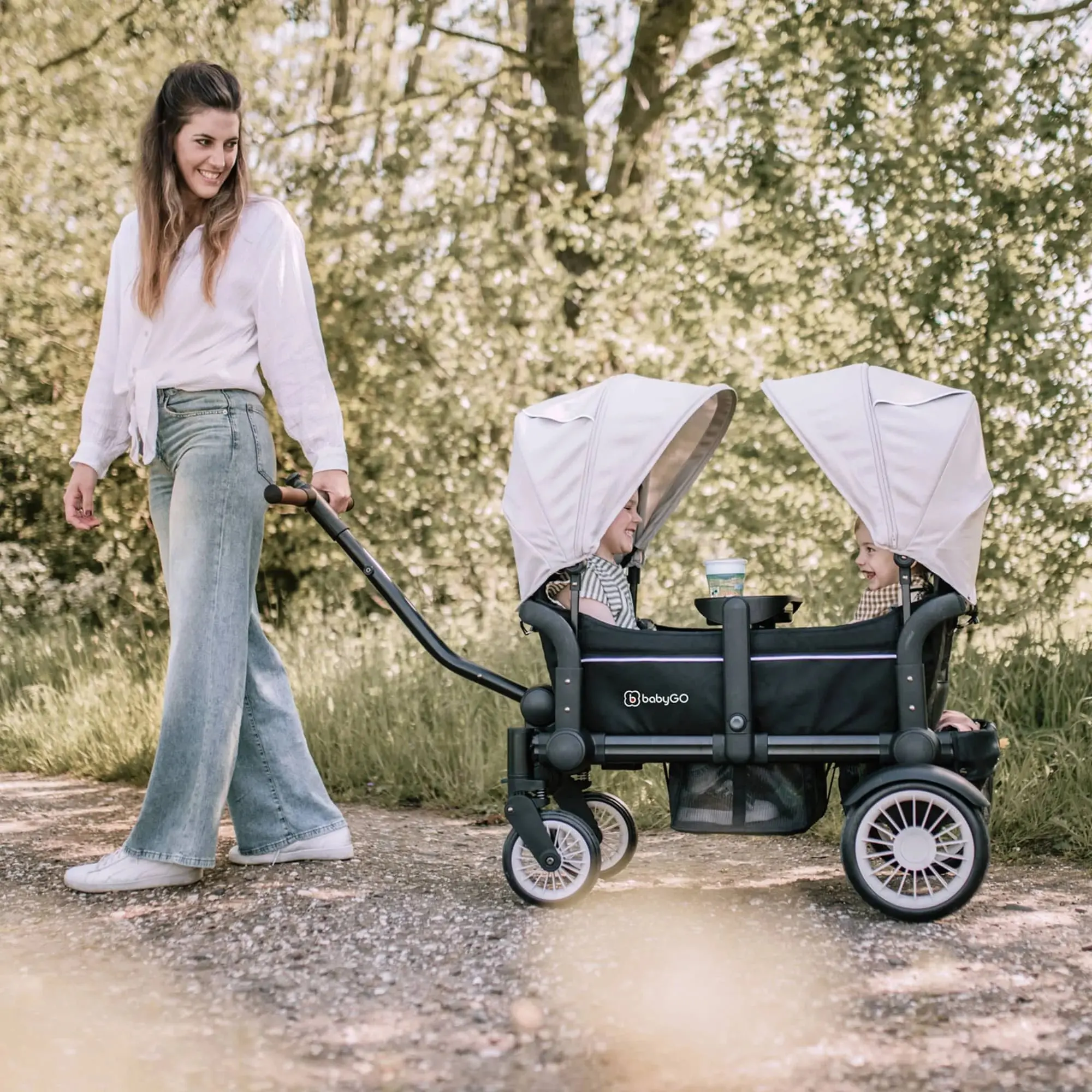 Коляска BabyGO Cozy Rider (Black) - 7