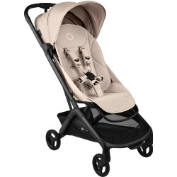 Коляска прогулочная Bugaboo Butterfly 2 (Black/Desert Taupe)