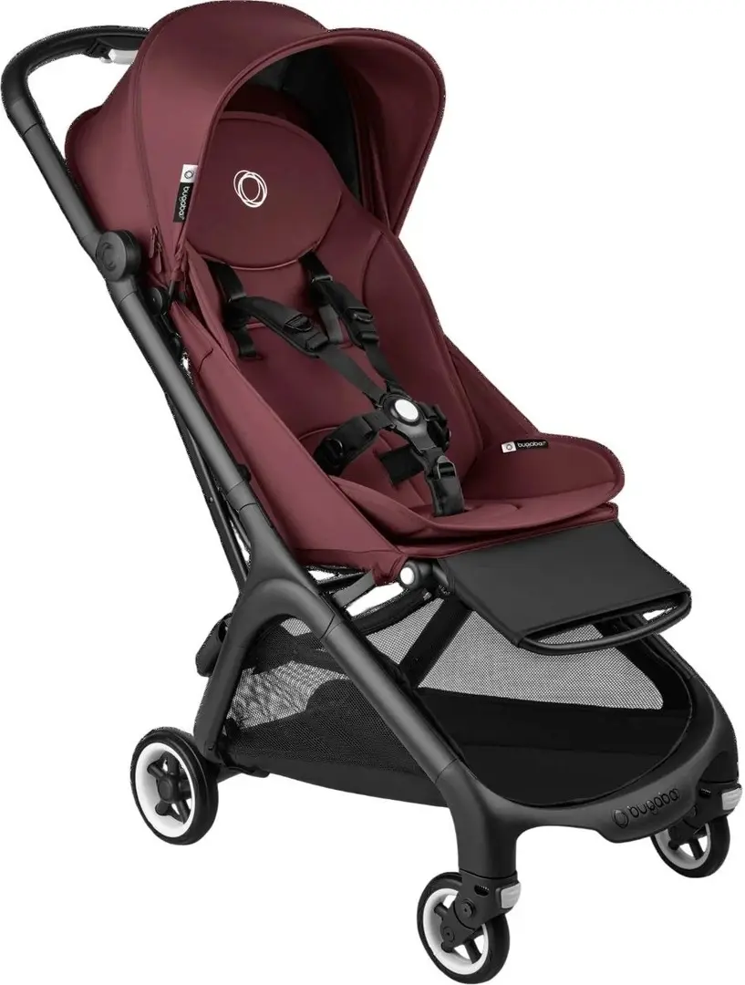 Коляска прогулочная Bugaboo Butterfly (Black/Dark Cherry)