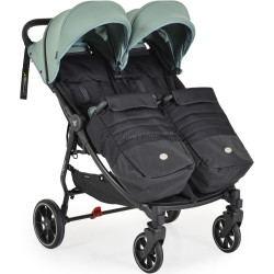 Carucior pentru gemeni Cangaroo 2Gether (Iceberg Green)