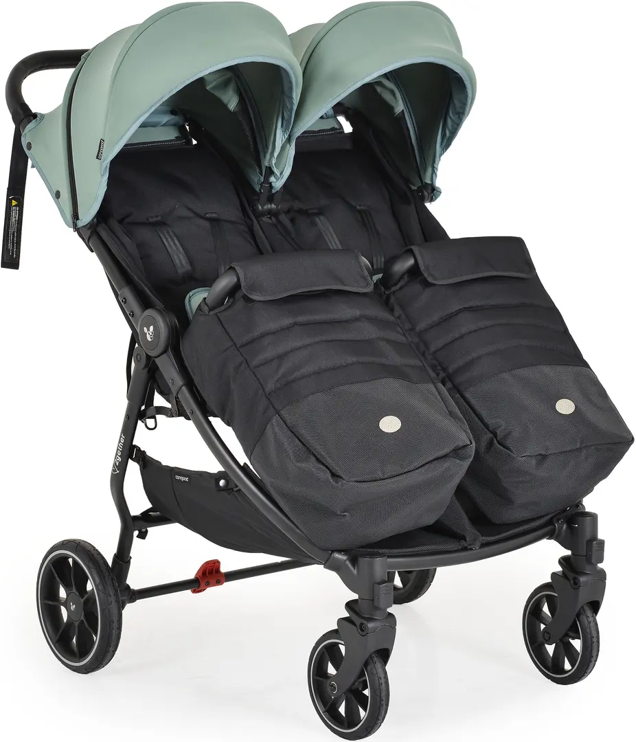 Carucior pentru gemeni Cangaroo 2Gether (Iceberg Green)