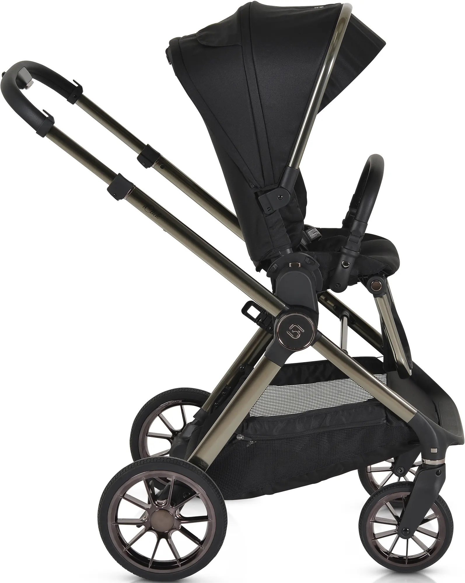 Carucior modular 2in1 Cangaroo iClick (Black) - 3