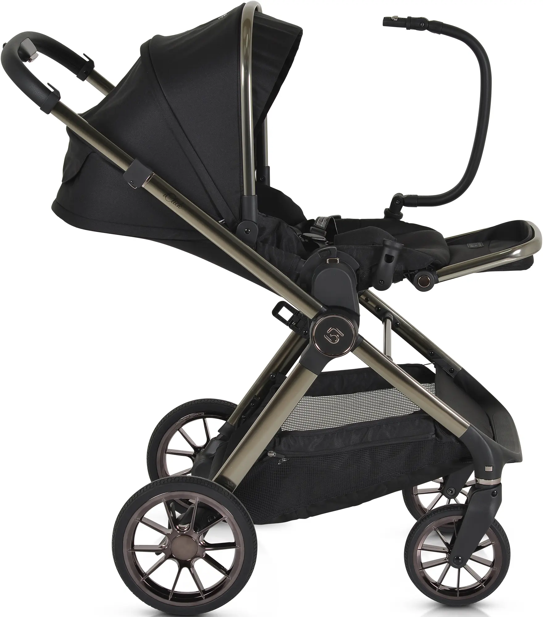 Carucior modular 2in1 Cangaroo iClick (Black) - 6