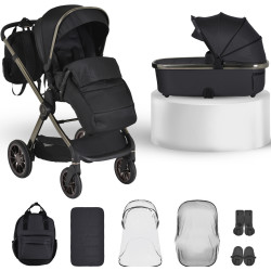 Carucior modular 2in1 Cangaroo iClick (Black) Thumb