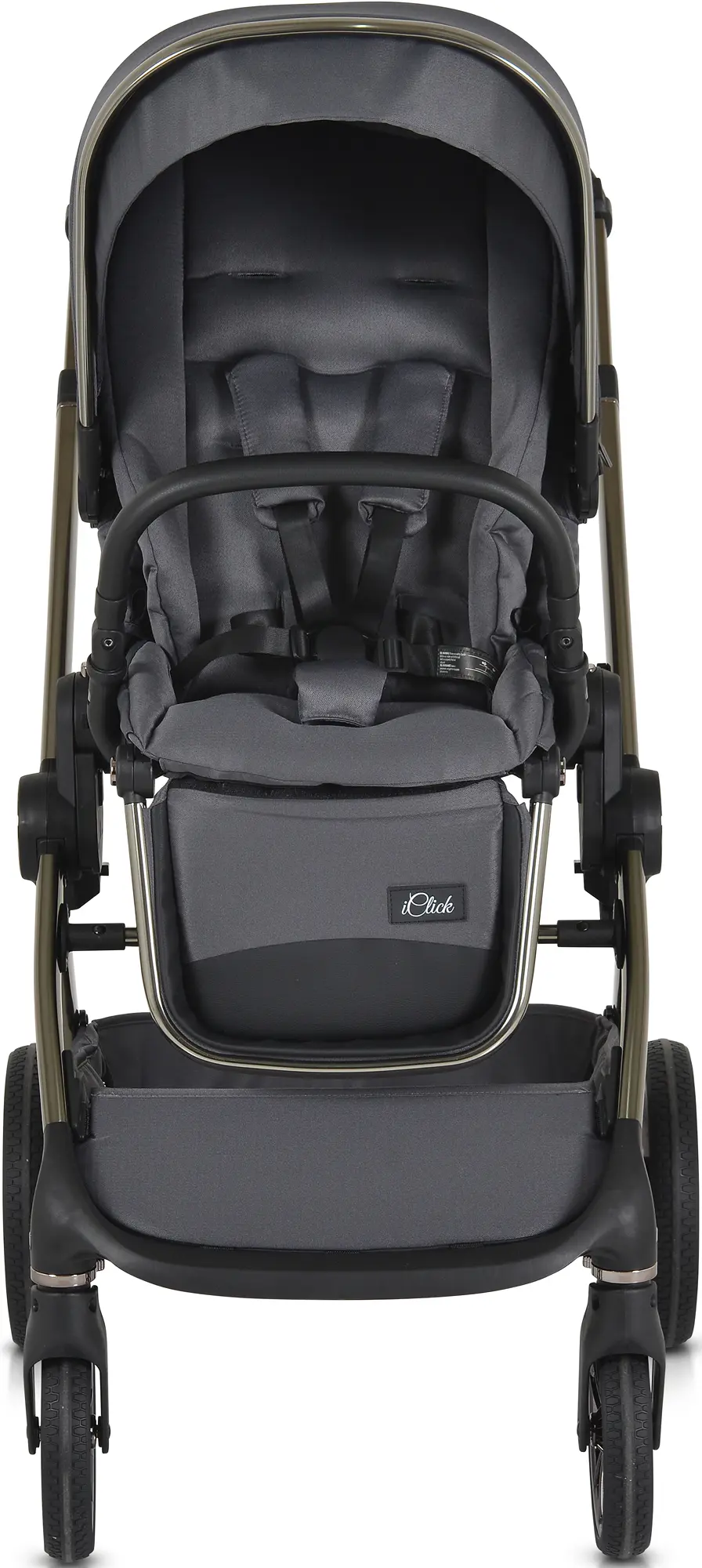 Carucior modular 2in1 Cangaroo iClick (Gray) - 2