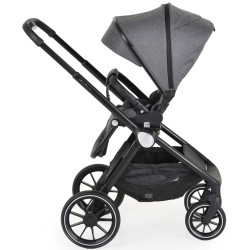 Коляска модульная 3в1 Cangaroo Christiano (Dark Grey) Thumb