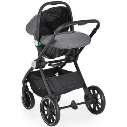 Коляска модульная 3в1 Cangaroo Christiano (Dark Grey) Thumb