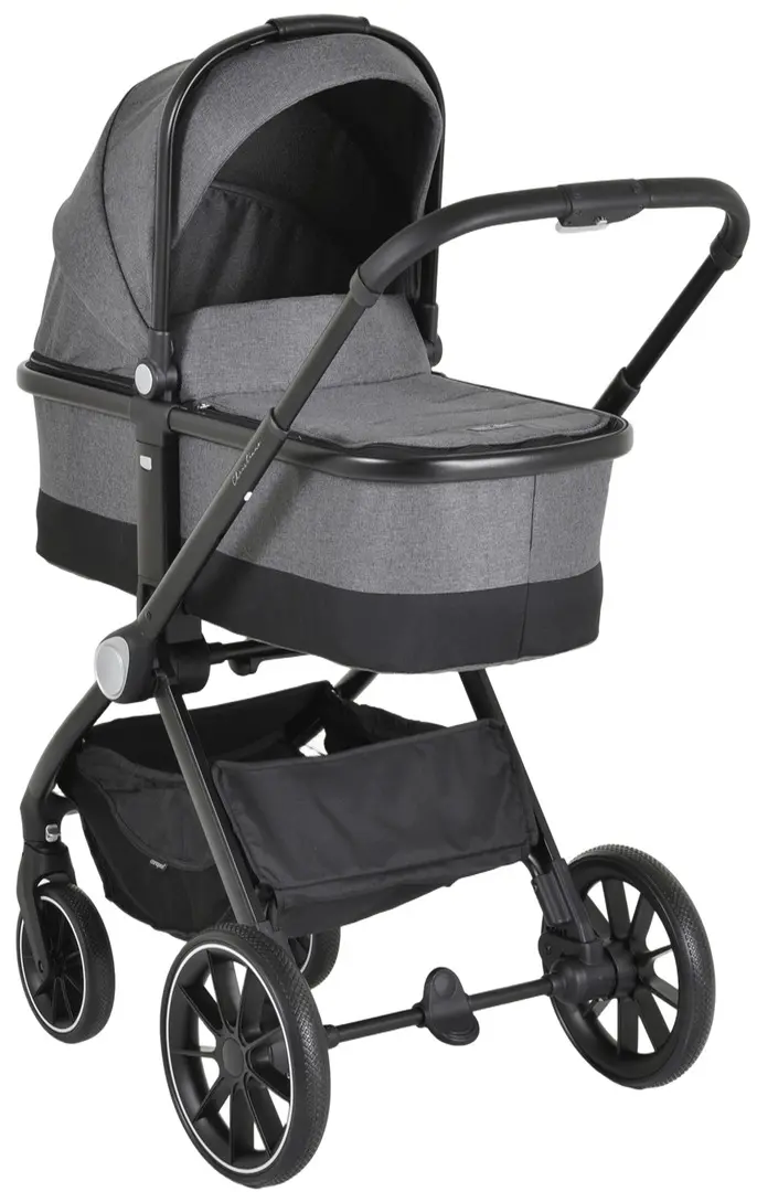 Коляска модульная 3в1 Cangaroo Christiano (Dark Grey)