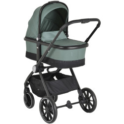 Коляска модульная 3в1 Cangaroo Christiano (Green)