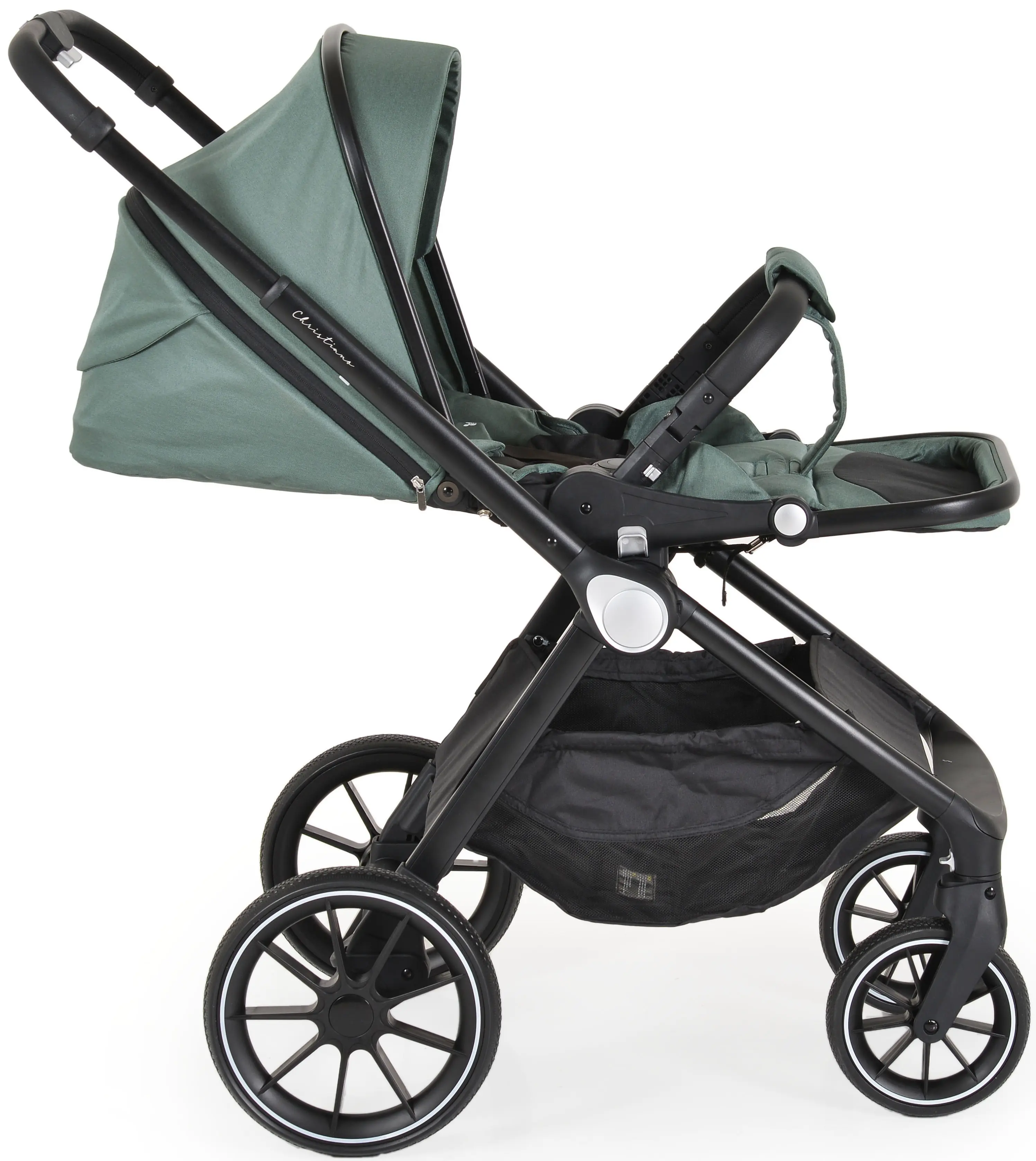 Коляска модульная 3в1 Cangaroo Christiano (Green)