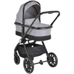 Коляска модульная 3в1 Cangaroo Christiano (Grey)