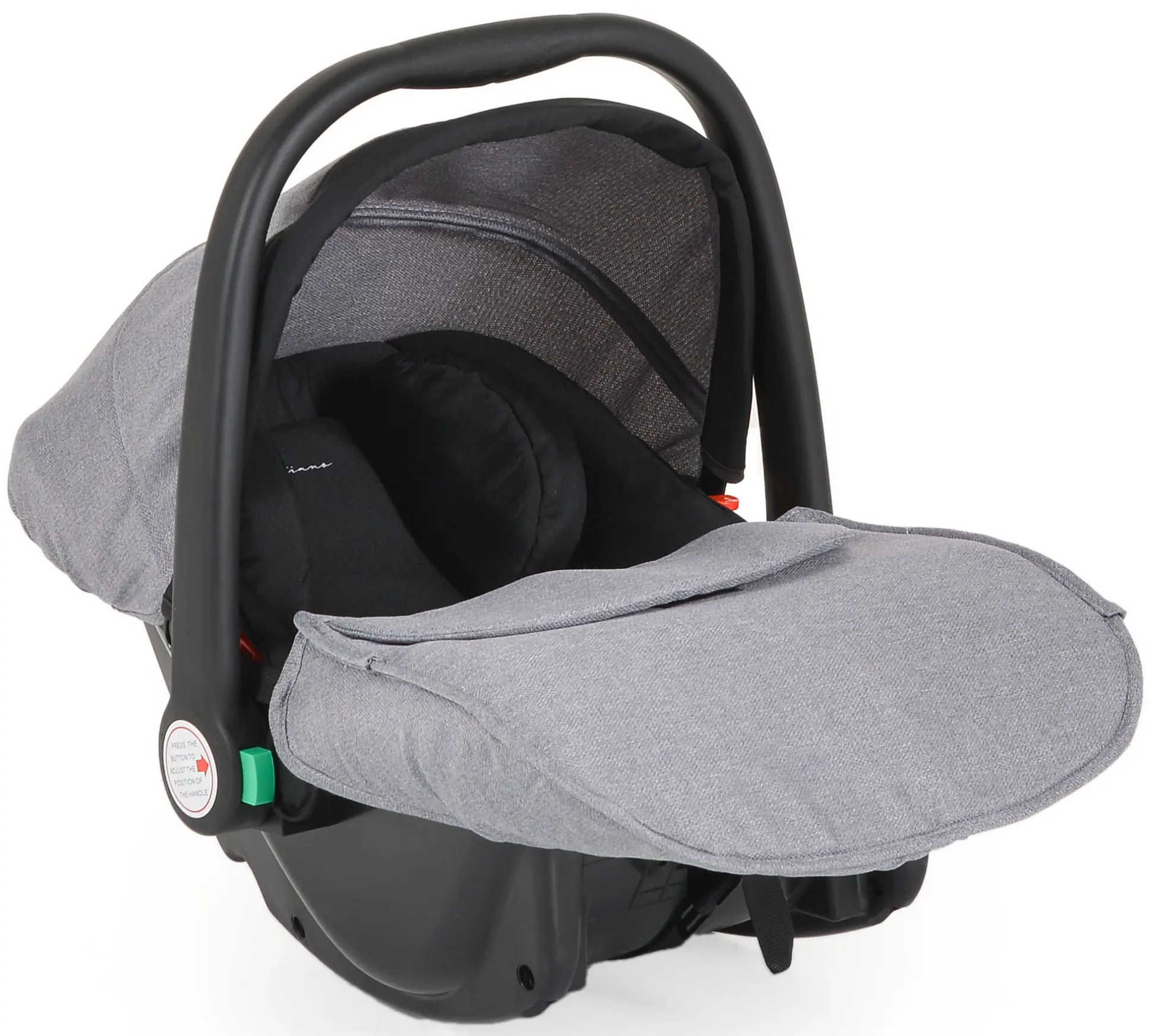 Carucior modular 3in1 Cangaroo Christiano (Grey)