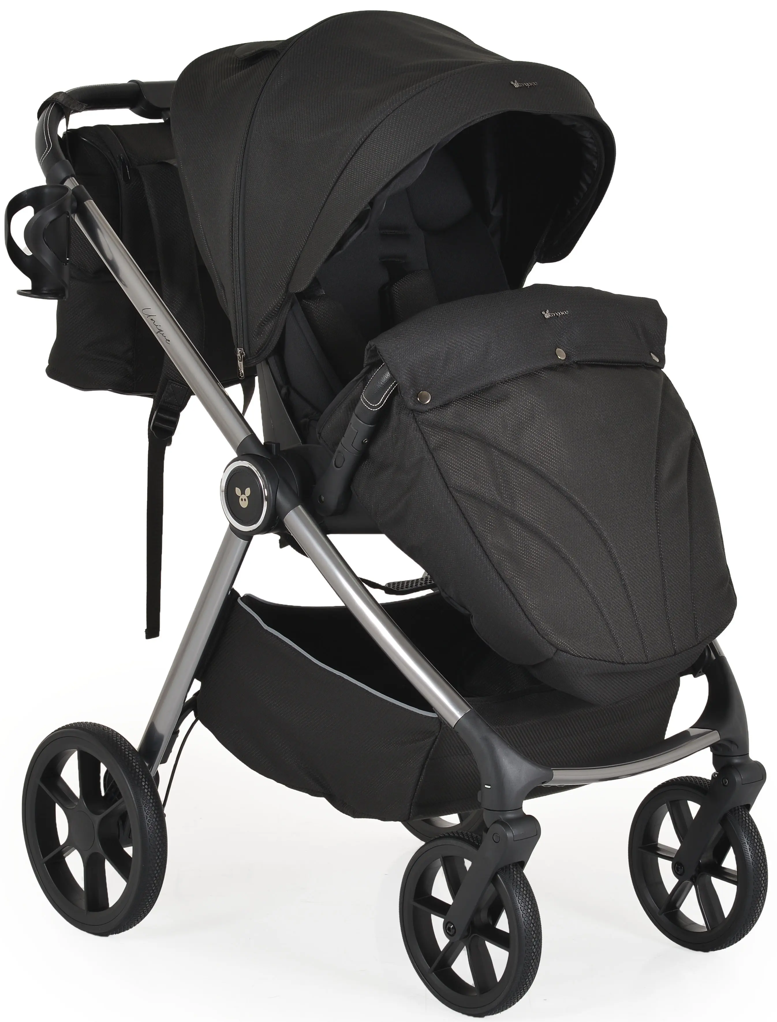 Carucior modular 3in1 Cangaroo Unique (Carbon Black)