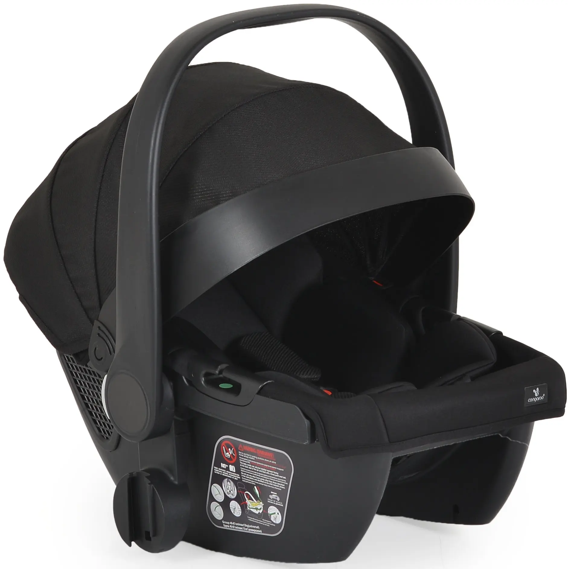 Carucior modular 3in1 Cangaroo Unique (Carbon Black)