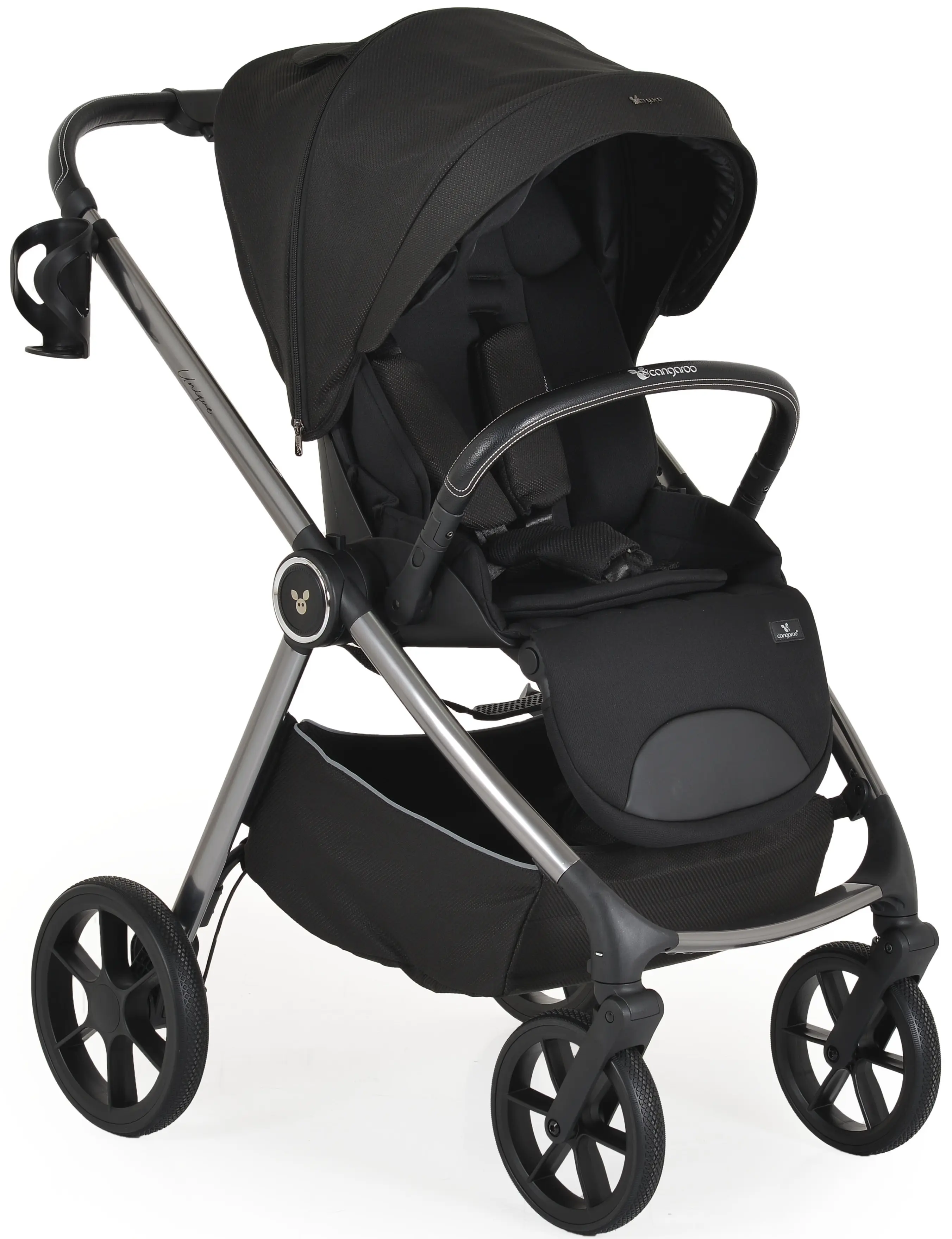 Carucior modular 3in1 Cangaroo Unique (Carbon Black)