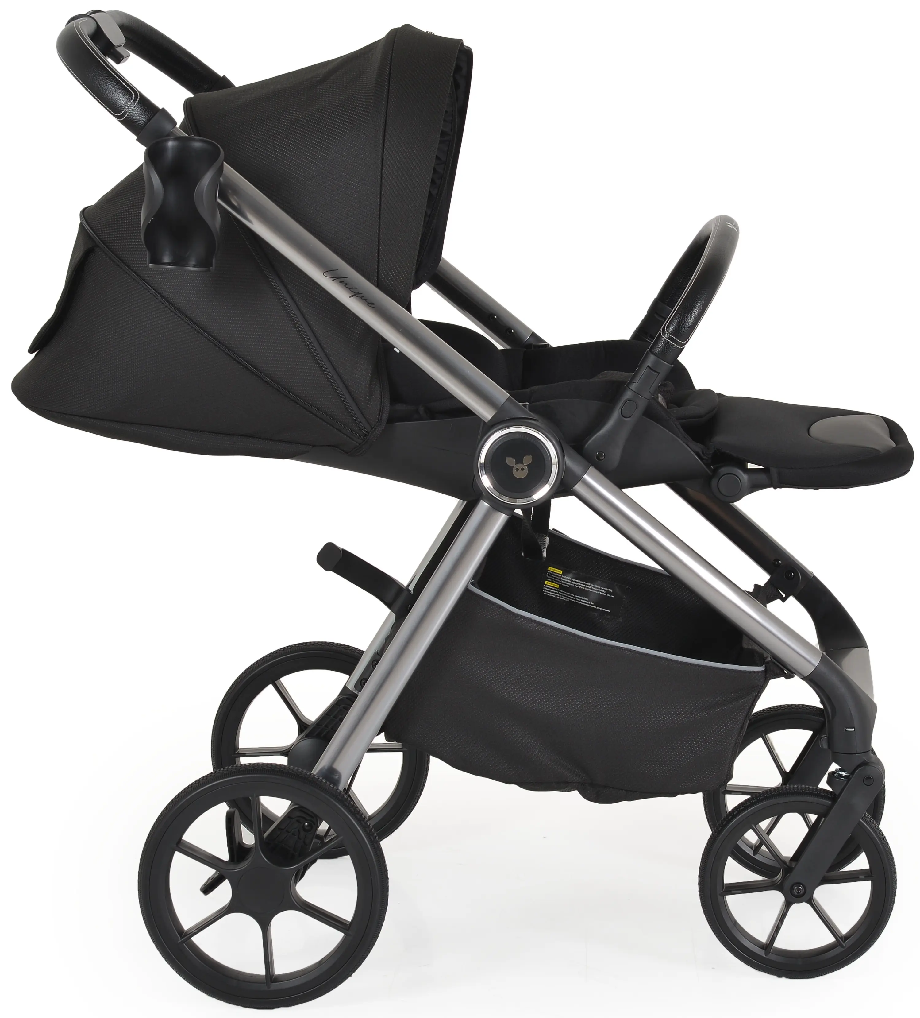 Carucior modular 3in1 Cangaroo Unique (Carbon Black)