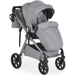 Коляска модульная 3в1 Cangaroo Unique (Cloud Silver) Thumb