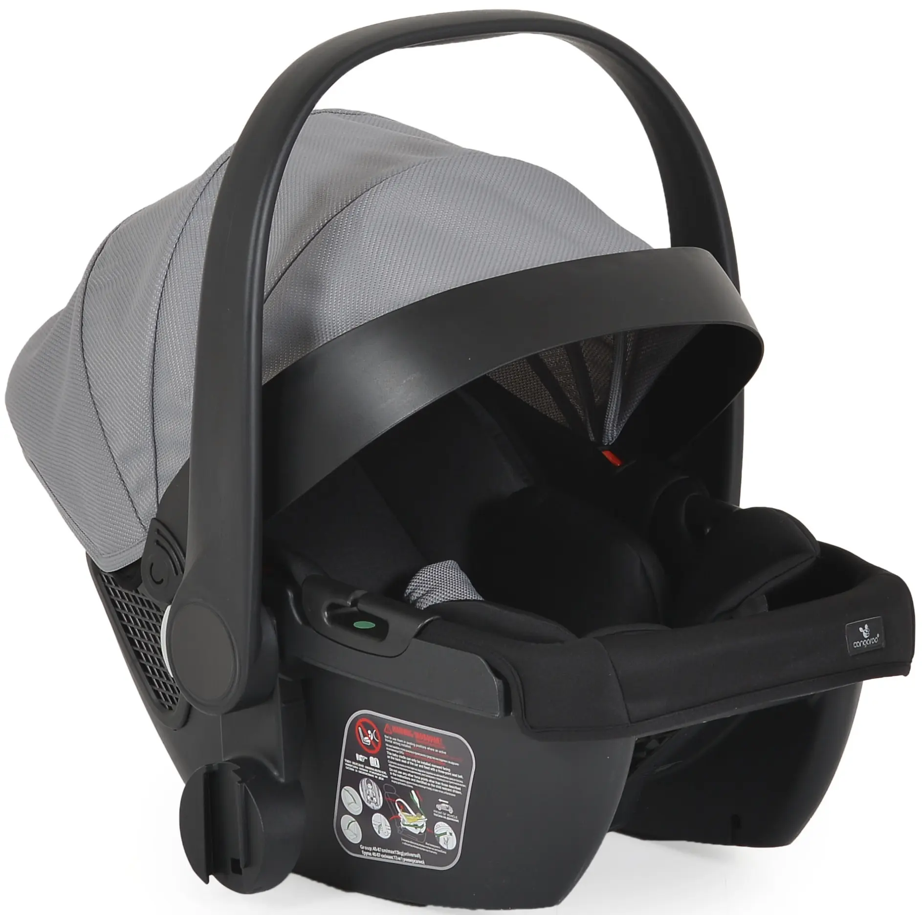 Коляска модульная 3в1 Cangaroo Unique (Cloud Silver)