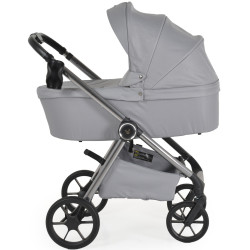 Коляска модульная 3в1 Cangaroo Unique (Cloud Silver) Thumb