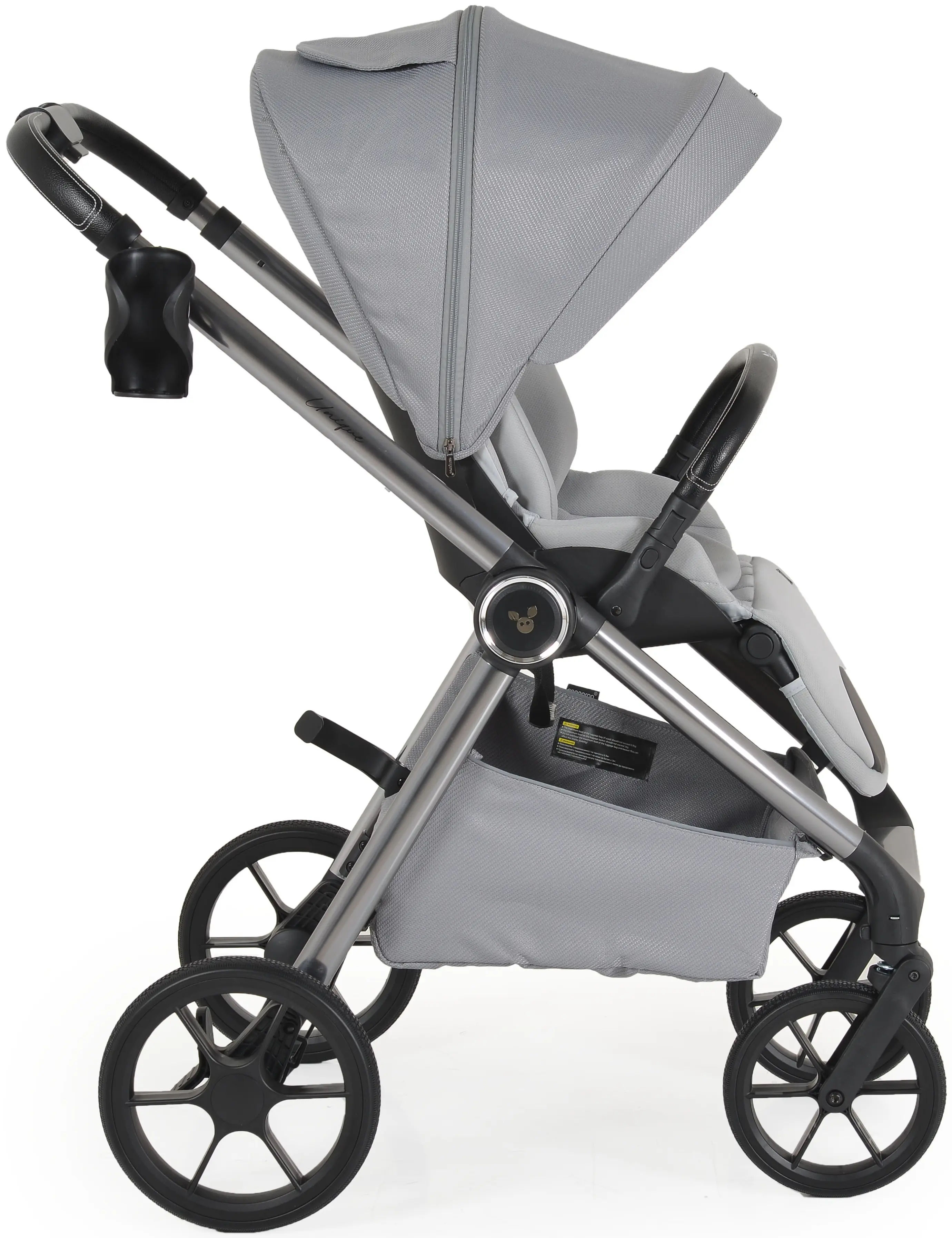 Коляска модульная 3в1 Cangaroo Unique (Cloud Silver)