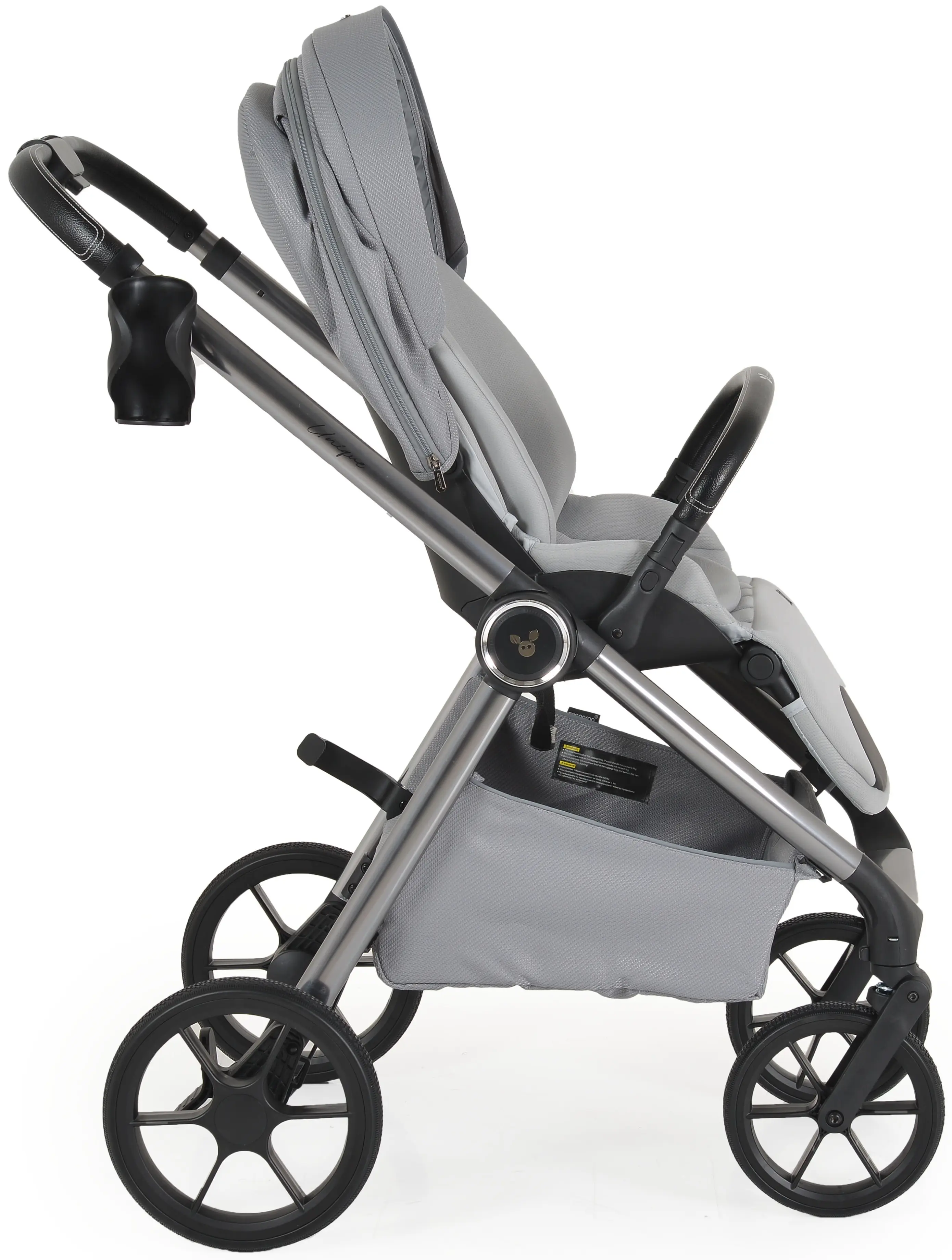 Коляска модульная 3в1 Cangaroo Unique (Cloud Silver)