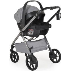 Коляска модульная 3в1 Cangaroo Unique (Cloud Silver) Thumb