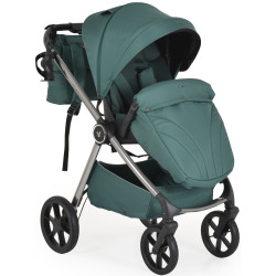 Коляска модульная 3в1 Cangaroo Unique (Pine Green) Thumb