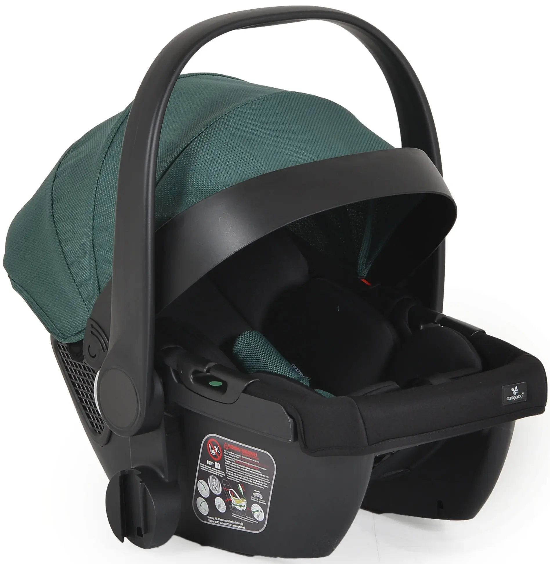 Коляска модульная 3в1 Cangaroo Unique (Pine Green)