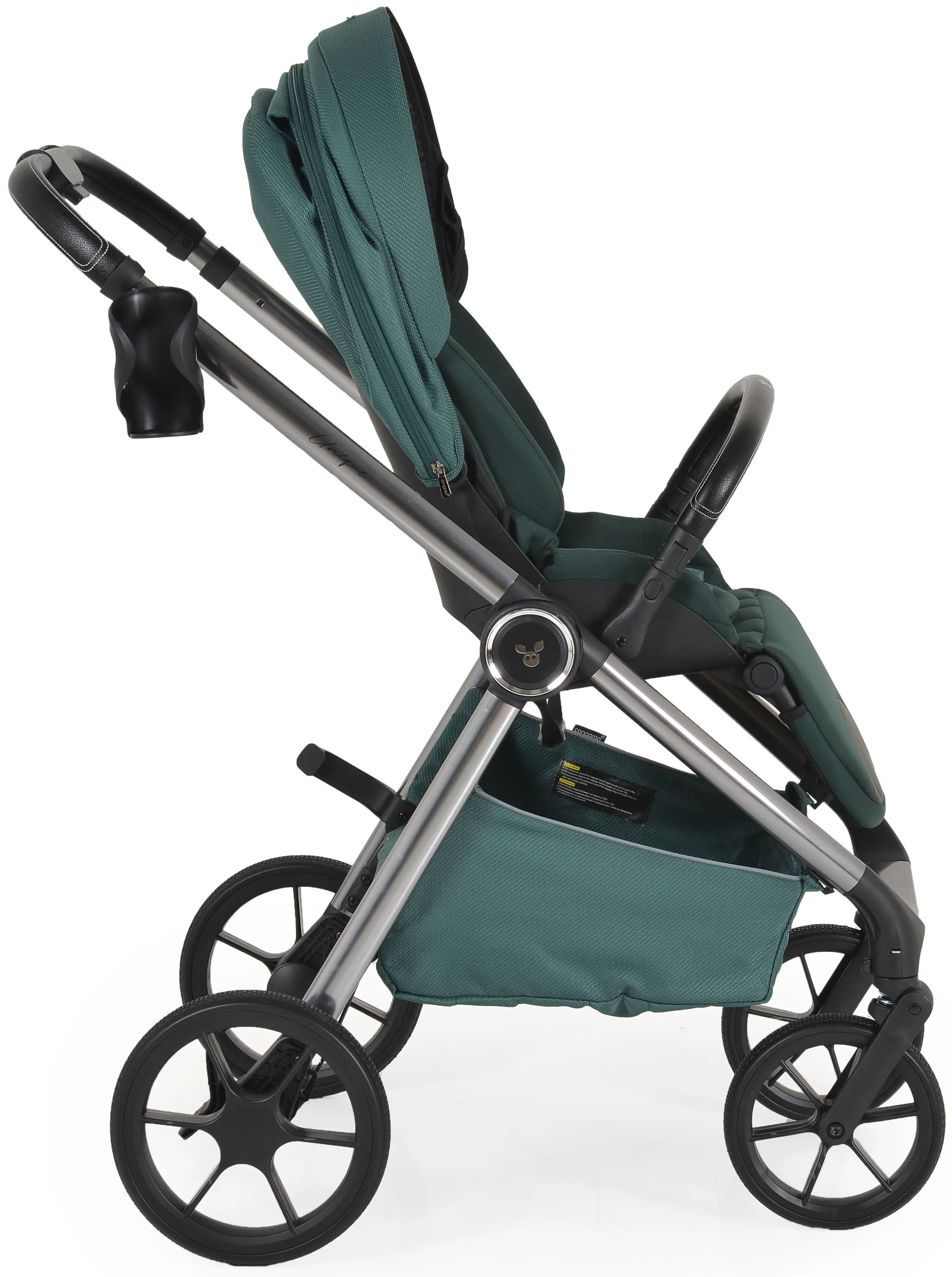 Коляска модульная 3в1 Cangaroo Unique (Pine Green)