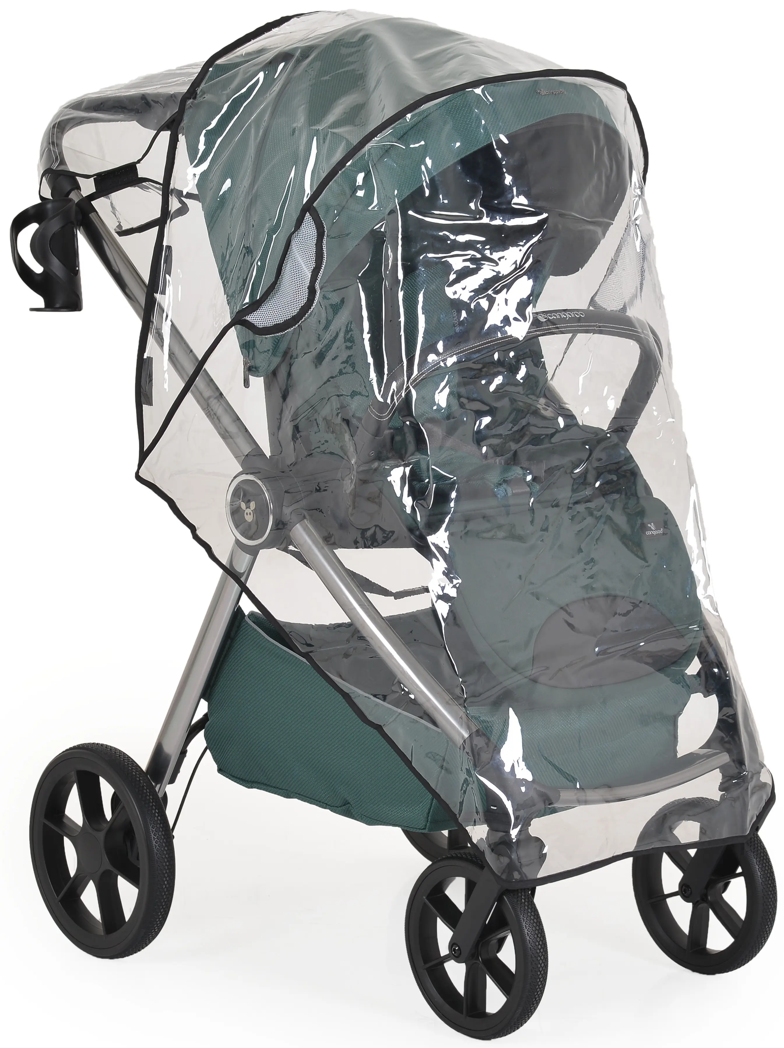 Коляска модульная 3в1 Cangaroo Unique (Pine Green)