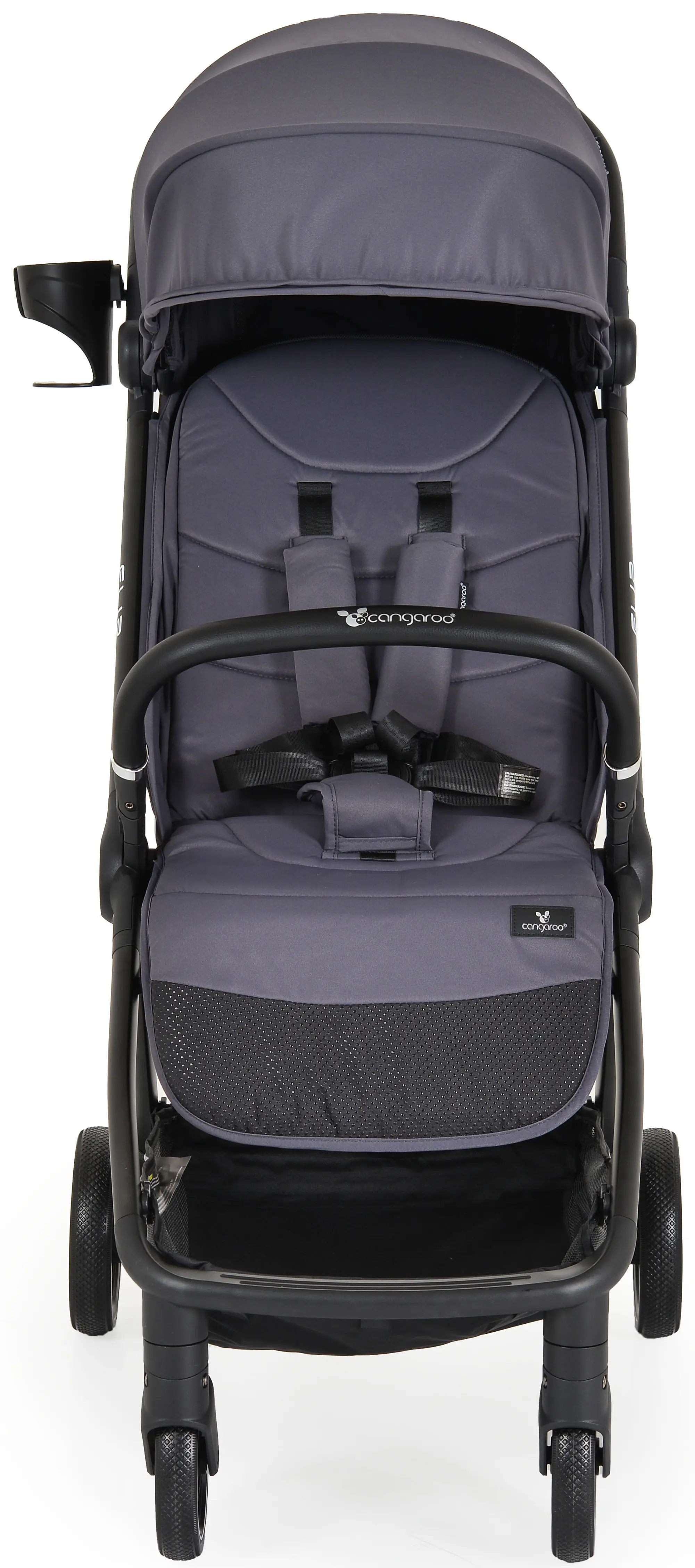 Carucior de plimbare Cangaroo Flip (Obsidian Grey)