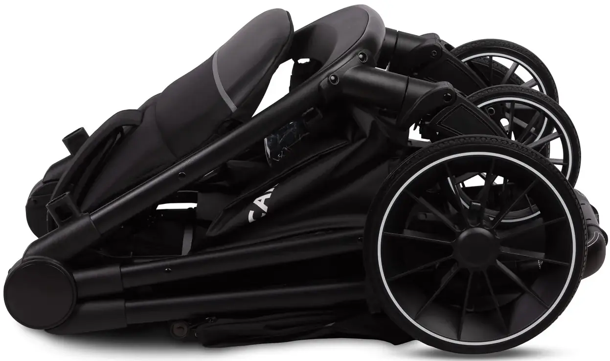 Коляска прогулочная Caretero Agil (Black) - 11