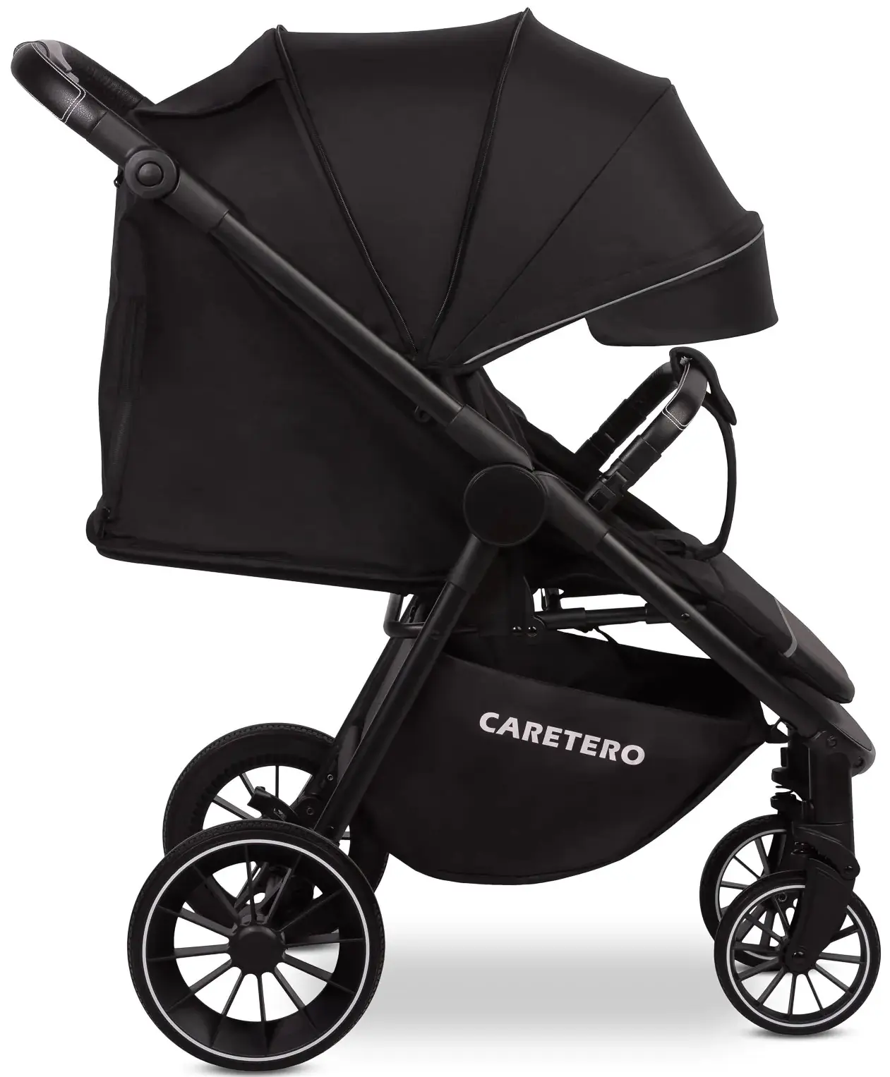 Коляска прогулочная Caretero Agil (Black) - 7