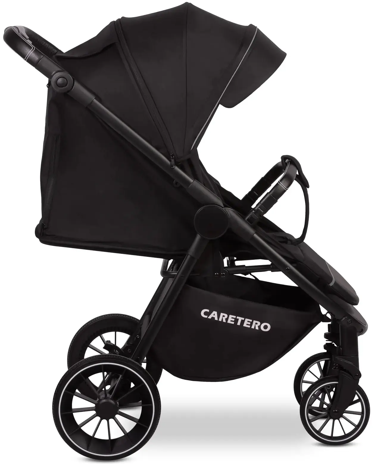 Коляска прогулочная Caretero Agil (Black) - 8