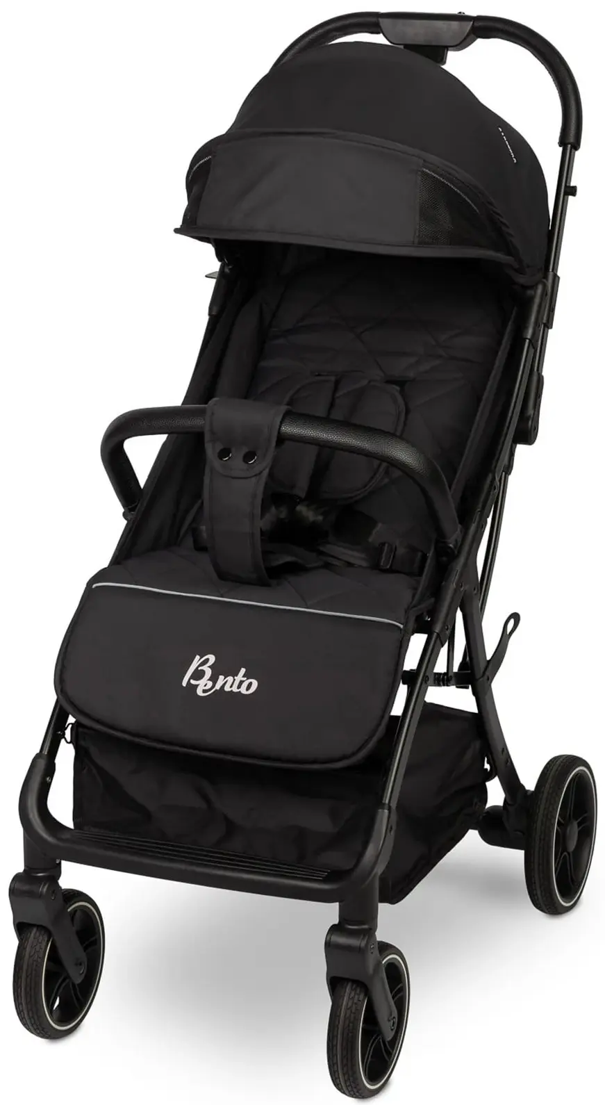 Коляска прогулочная Caretero Bento (Black)