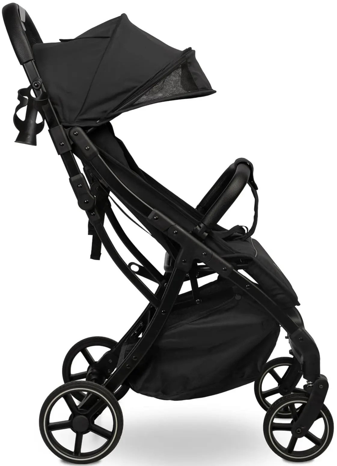 Коляска прогулочная Caretero Bento (Black)